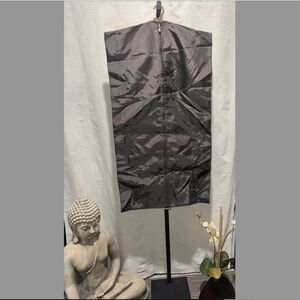 Louis Vuitton Garment Bag, Brown Canvas with Gold Hanger LV